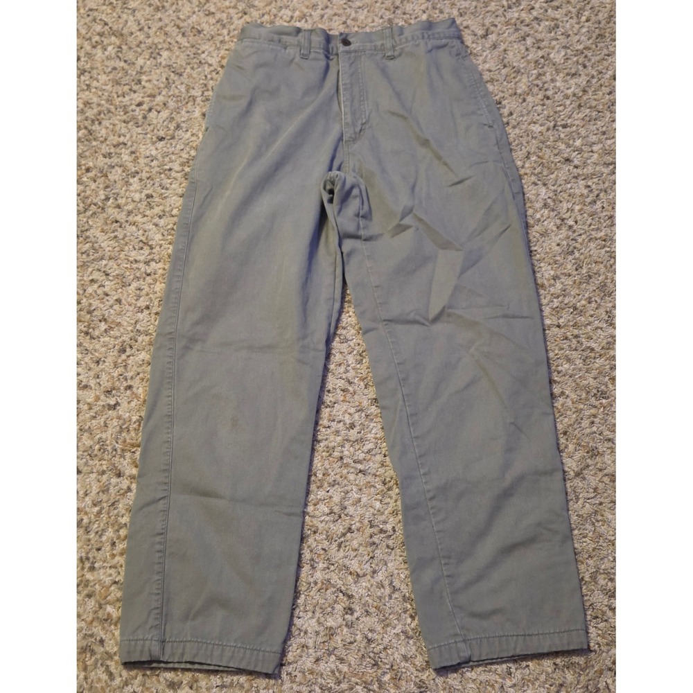 Cabela's Lined Straight Pants Men's Size 30 Regular Green